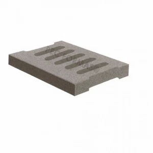 grelha de concreto calçada