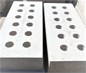 grelhas de concreto