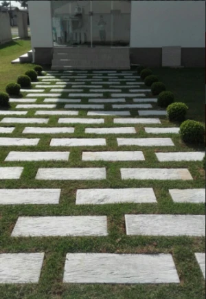 pisante para jardim de cimento