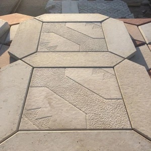 piso de concreto estampado