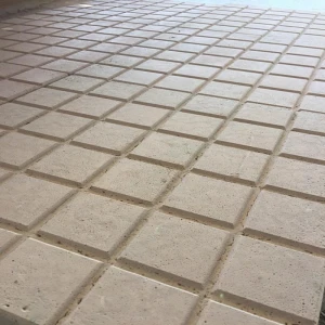piso intertravado de concreto