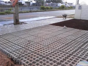 pisograma de concreto